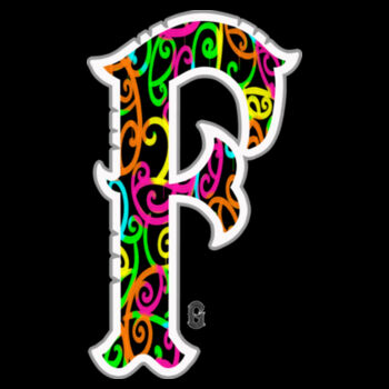 F- Kowhaiwhai Womans Crop Tee Design