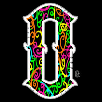 O- Kowhaiwhai Womans Crop Tee Design