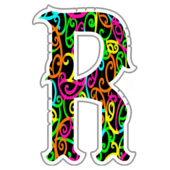 R- Kowhaiwhai Mens Singlet Design