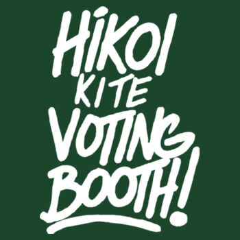 Hikoi Ki Te Voting Booth - Green Design