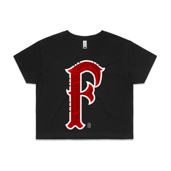 F- Whero Womans Crop Tee Thumbnail