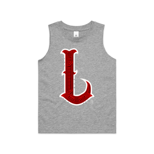 L- Whero Kids Singlet Thumbnail