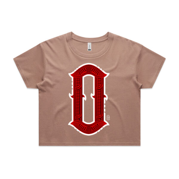 O- Whero Womans Crop Tee Thumbnail