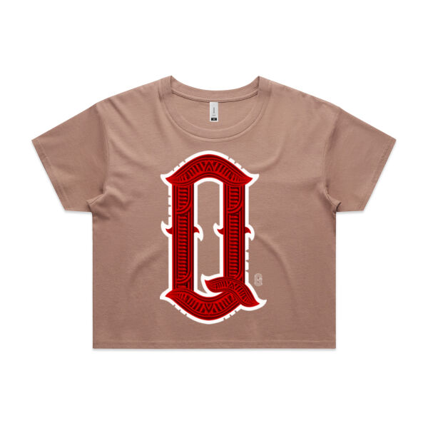 Q- Whero Womans Crop Tee Thumbnail