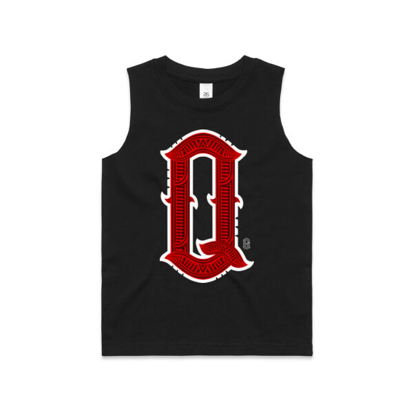 Q- Whero Kids Singlet Thumbnail