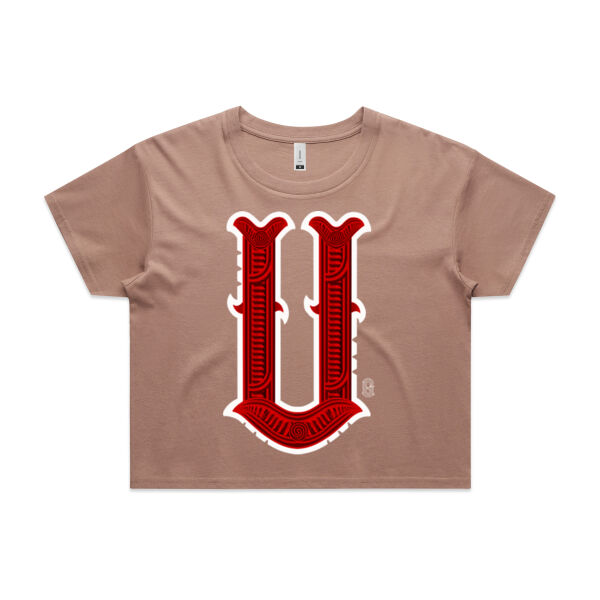 U- Whero Womans Crop Tee Thumbnail
