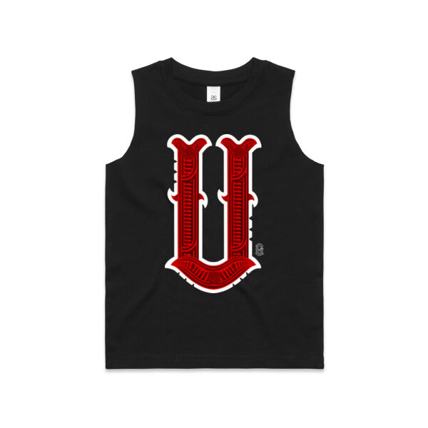 U- Whero Kids Singlet Thumbnail