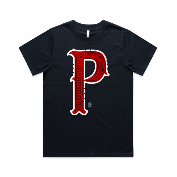 P- Whakairo Womans Tee Thumbnail