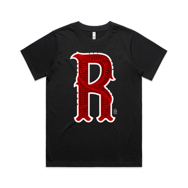 R- Whakairo Womans Tee Thumbnail