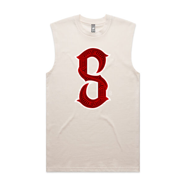 S- Whakairo Mens Singlet Thumbnail