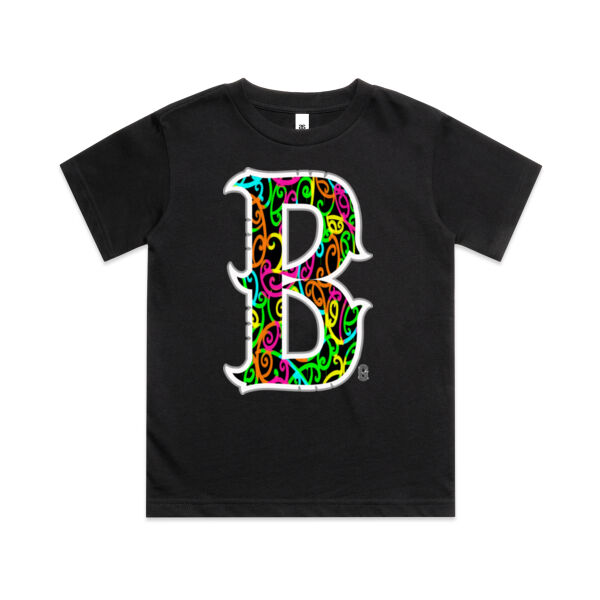 B- Kowhaiwhai Kids Tee Thumbnail