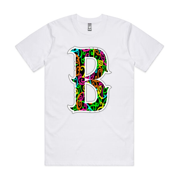 B- Kowhaiwhai Mens Tee Thumbnail