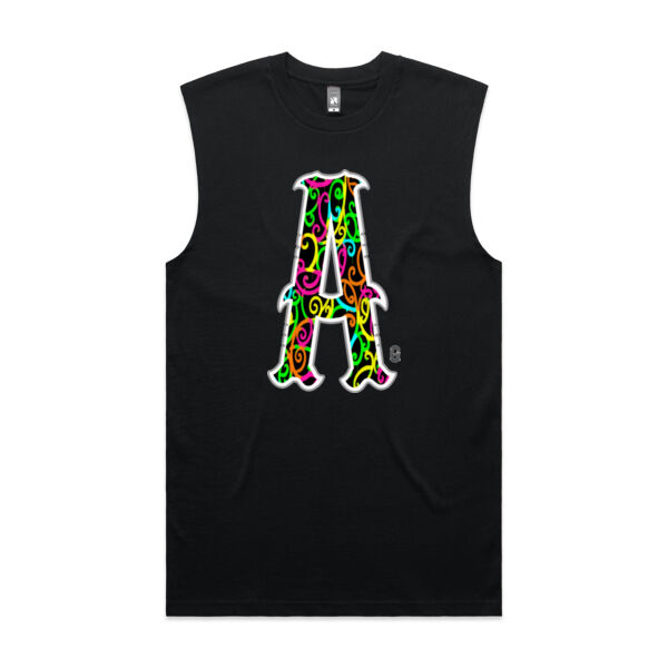 A- Kowhaiwhai Mens Singlet Thumbnail