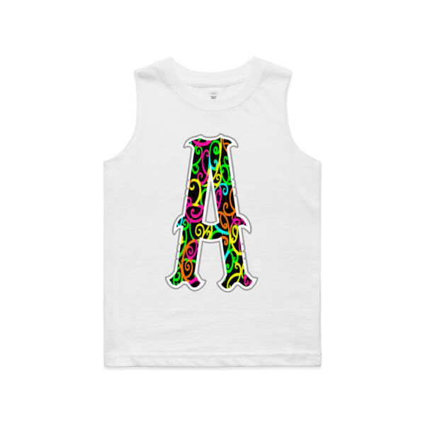 A- Kowhaiwhai Kids Singlet Thumbnail