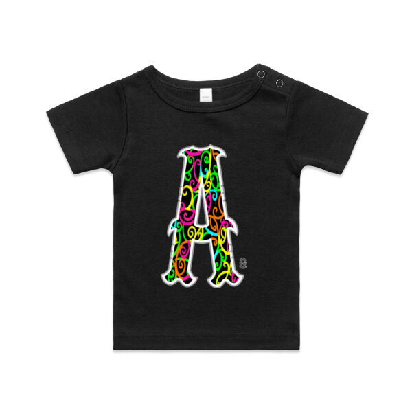 A- Kowhaiwhai Infant Kids Tee Thumbnail