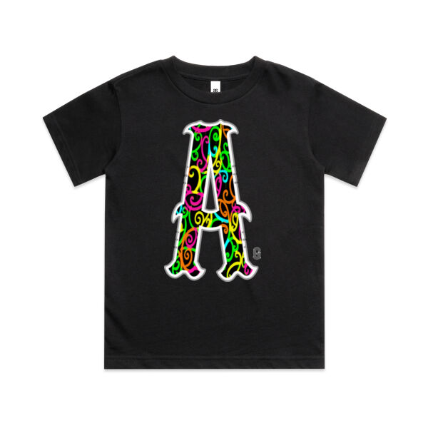 A- Kowhaiwhai Kids Tee Thumbnail