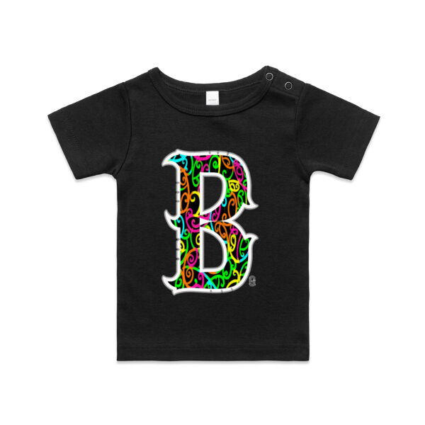 B- Kowhaiwhai Kids Infant Tee Thumbnail