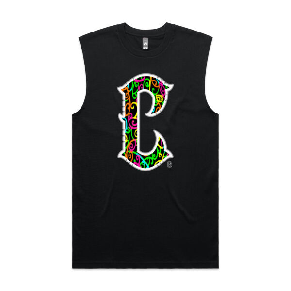 C- Kowhaiwhai Mens Singlet Thumbnail