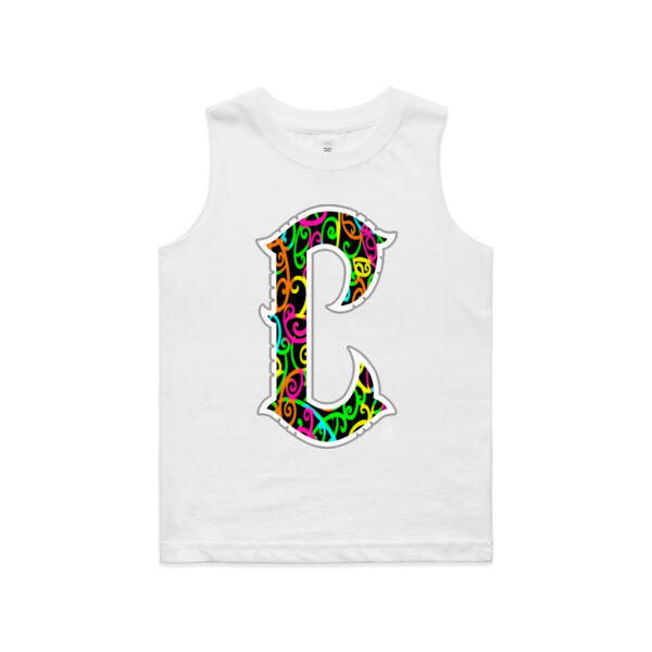 C- Kowhaiwhai Kids Singlet Thumbnail