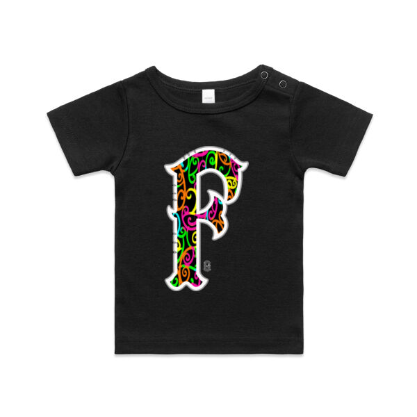 F- Kowhaiwhai Kids Infant Tee Thumbnail