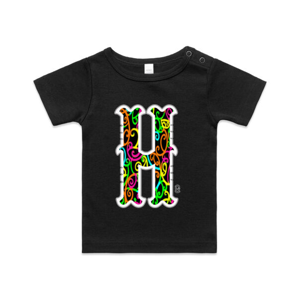 H- Kowhaiwhai Kids Infant Tee Thumbnail