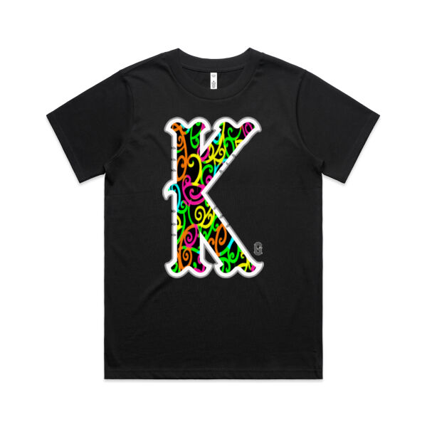 K- Kowhaiwhai Womans Tee Thumbnail