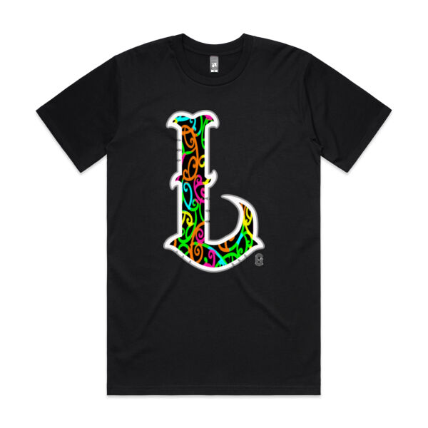 L- Kowhaiwhai Mens Tee Thumbnail