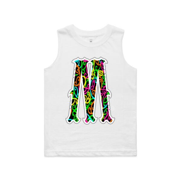 M- Kowhaiwhai Kids Singlet Thumbnail