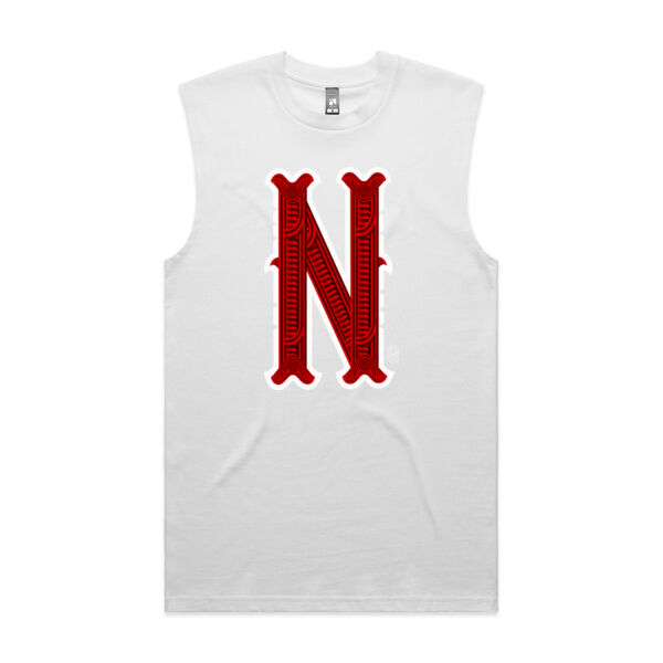 N- Kowhaiwhai Mens Singlet Thumbnail