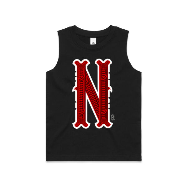 N- Kowhaiwhai Kids Singlet Thumbnail