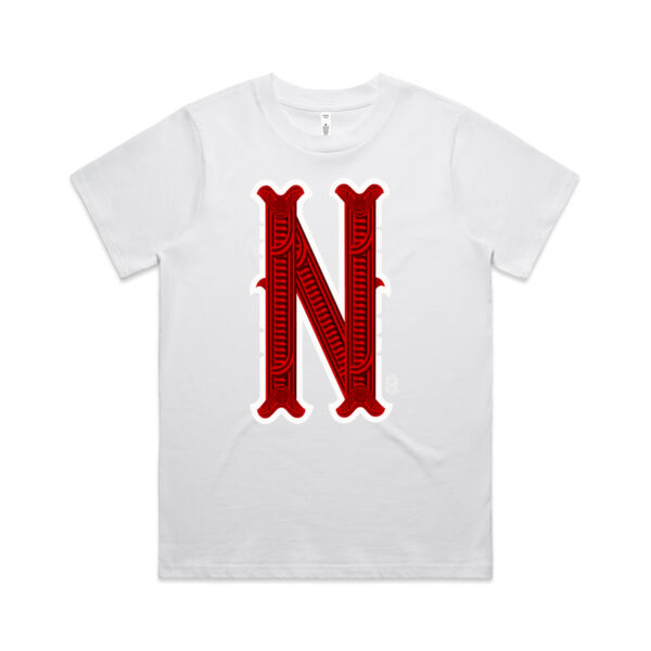 N- Kowhaiwhai Womans Tee Thumbnail