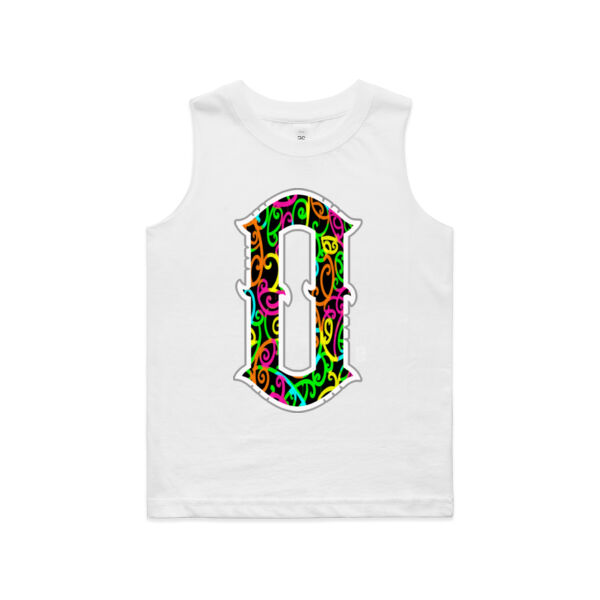 O- Kowhaiwhai Kids Singlet Thumbnail