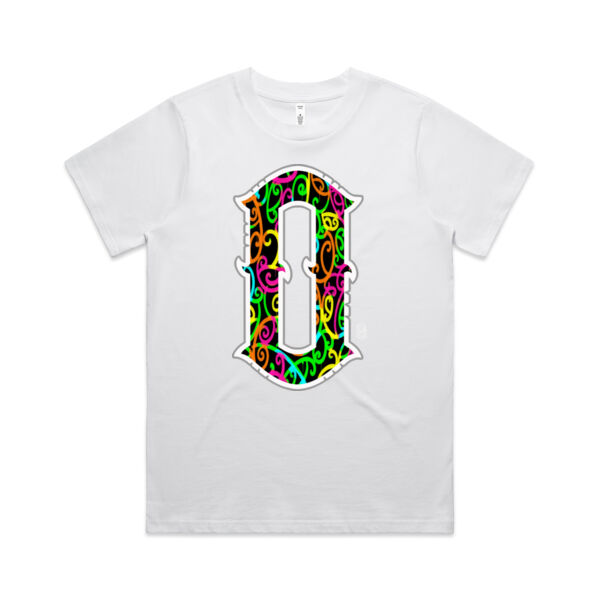 O- Kowhaiwhai Womans Tee Thumbnail