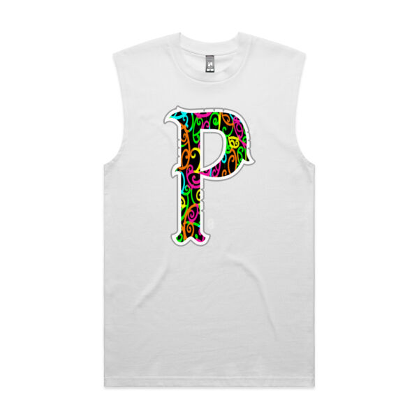 P- Kowhaiwhai Mens Singlet Thumbnail