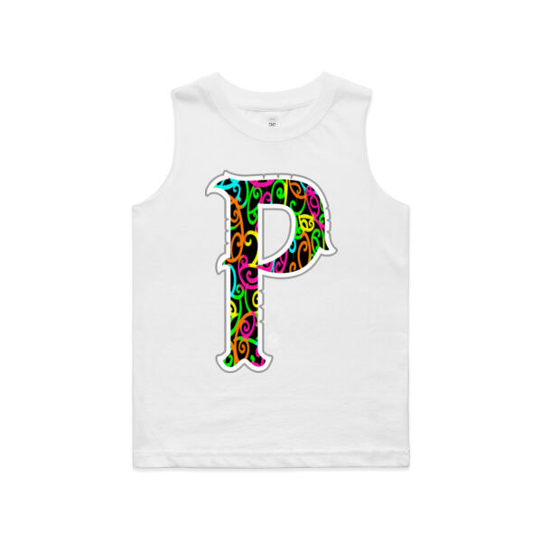 P- Kowhaiwhai Kids Singlet Thumbnail