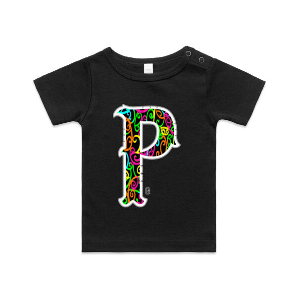 P- Kowhaiwhai Kids Infant Tee Thumbnail