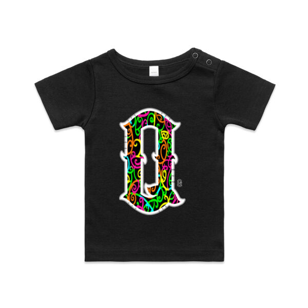Q- Kowhaiwhai Kids Infant Tee Thumbnail