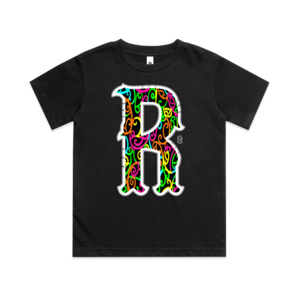 R- Kowhaiwhai Kids Tee Thumbnail