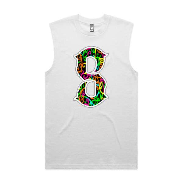 S- Kowhaiwhai Mens Singlet Thumbnail