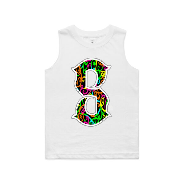 S- Kowhaiwhai Kids Singlet Thumbnail