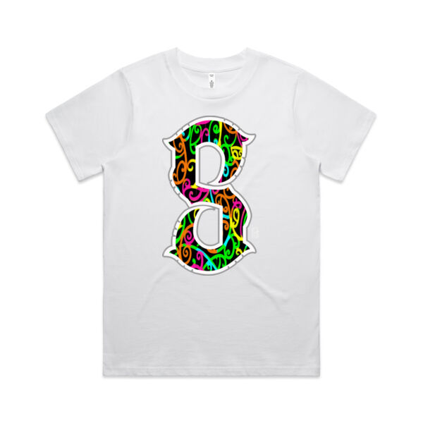 S- Kowhaiwhai Womans Tee Thumbnail