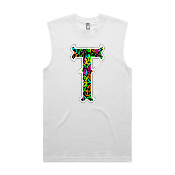 T- Kowhaiwhai Mens Singlet Thumbnail