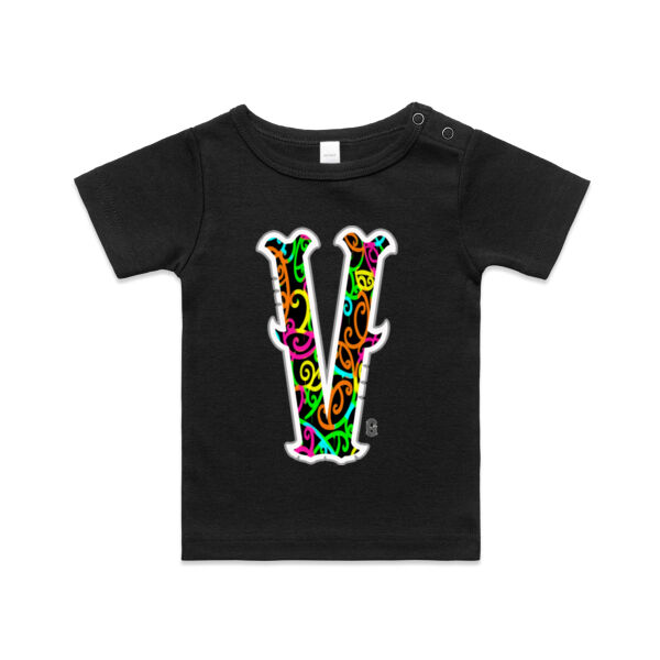 V- Kowhaiwhai Kids Infant Tee Thumbnail