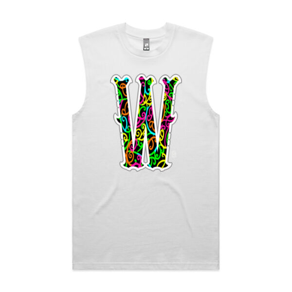 W- Kowhaiwhai Mens Singlet Thumbnail