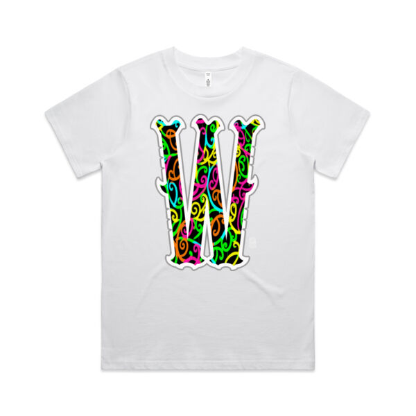 W- Kowhaiwhai Womans Tee Thumbnail