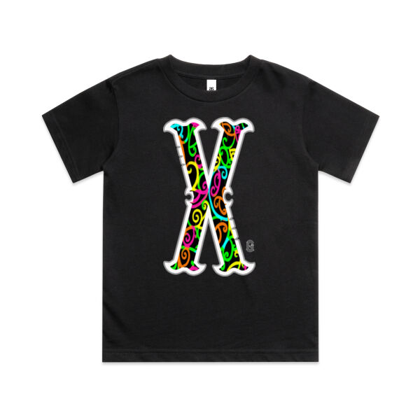 X- Kowhaiwhai Kids Tee Thumbnail