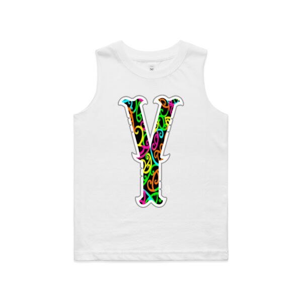Y- Kowhaiwhai Kids Singlet Thumbnail