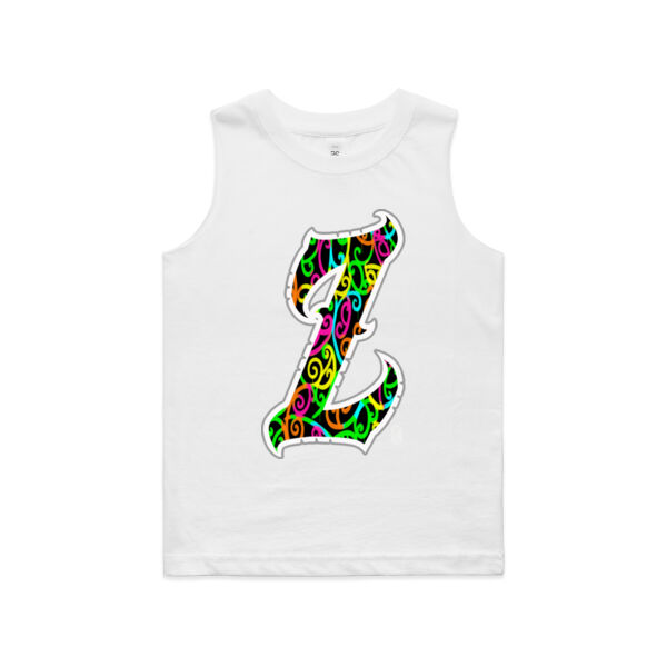 Z- Kowhaiwhai Kids Singlet Thumbnail