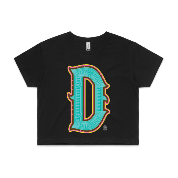 D- Moana Womans  Crop Tee Thumbnail