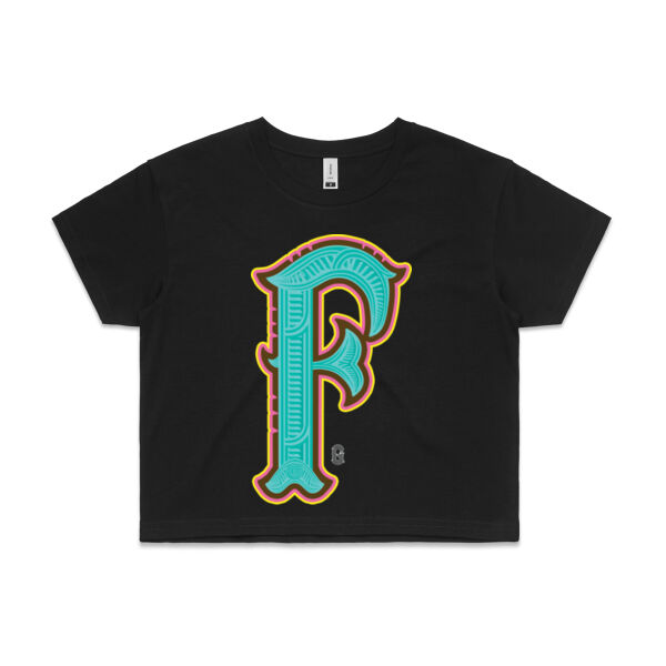 F- Moana Womans Crop Tee Thumbnail